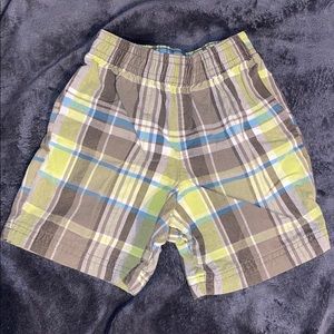 Boys Plaid Shorts